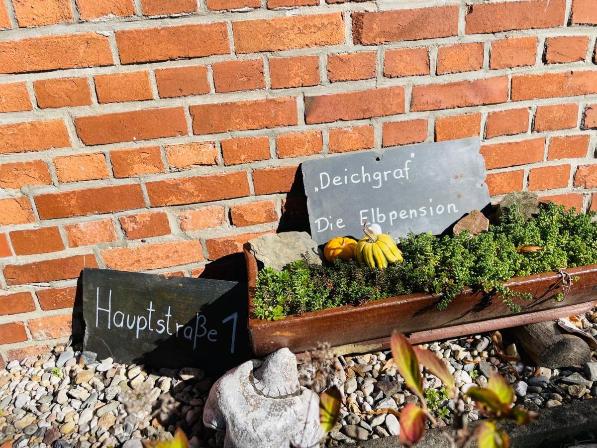Deichgraf „Die Elbpension“ Dornburg  Esterno foto